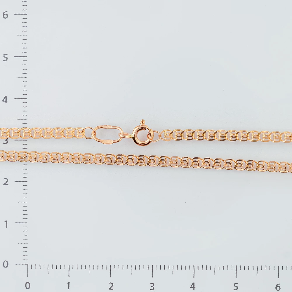 Цепь из красного золота 585 пробы 2