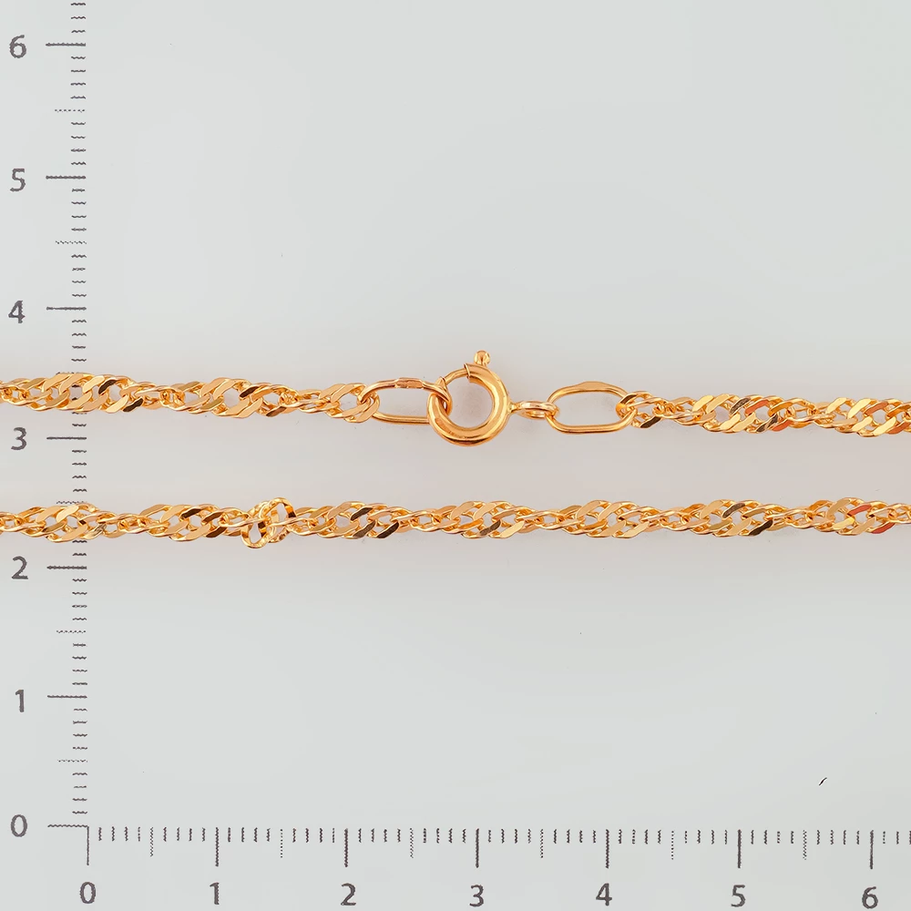 Цепь из красного золота 585 пробы 2