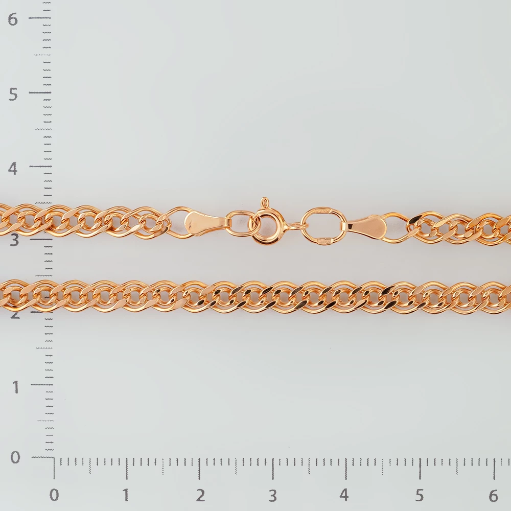 Цепь из красного золота 585 пробы 2