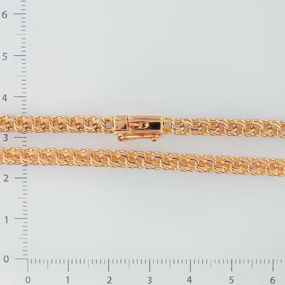 Цепь из красного золота 585 пробы