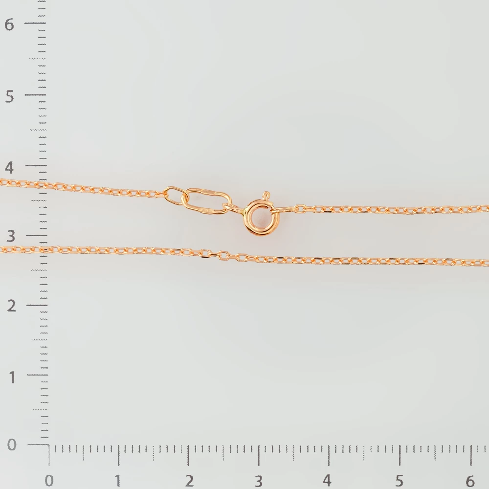 Цепь из красного золота 585 пробы