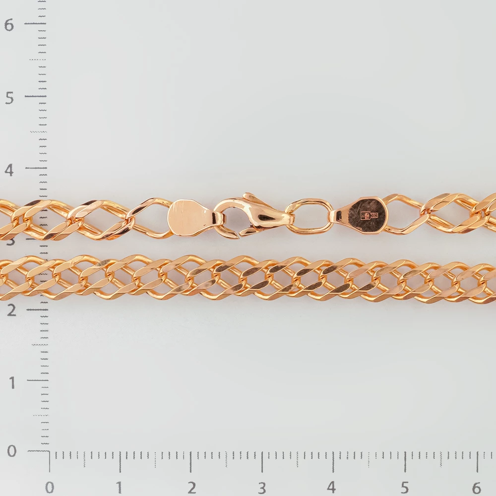 Цепь из красного золота 585 пробы 2