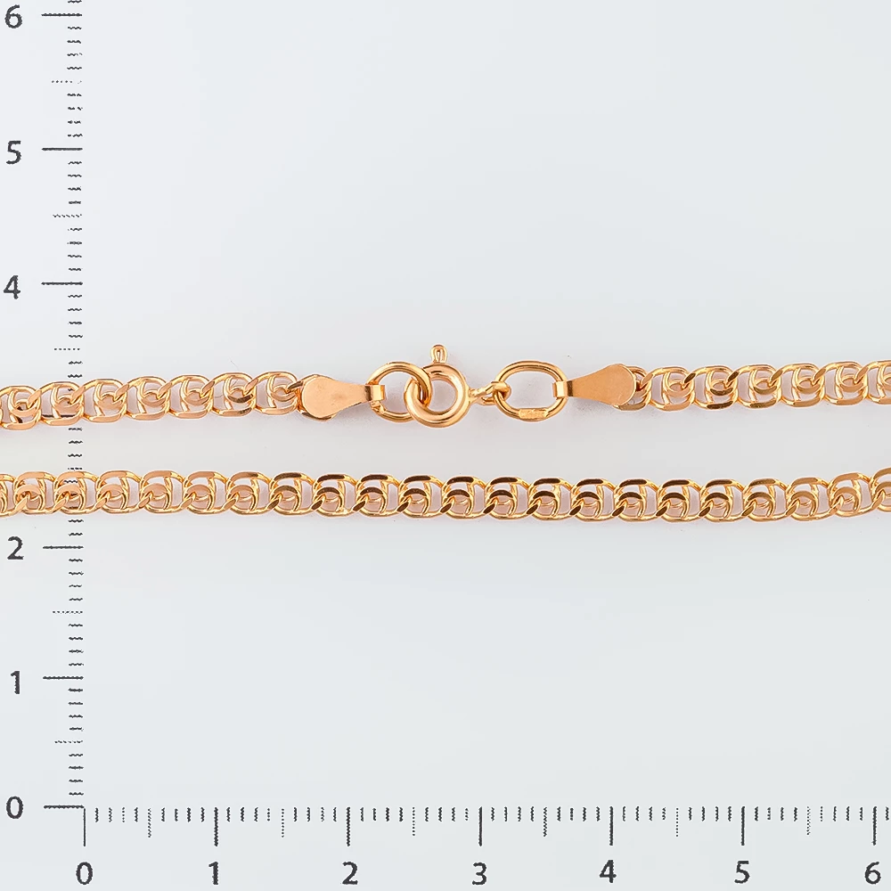 Браслет из красного золота 585 пробы 2