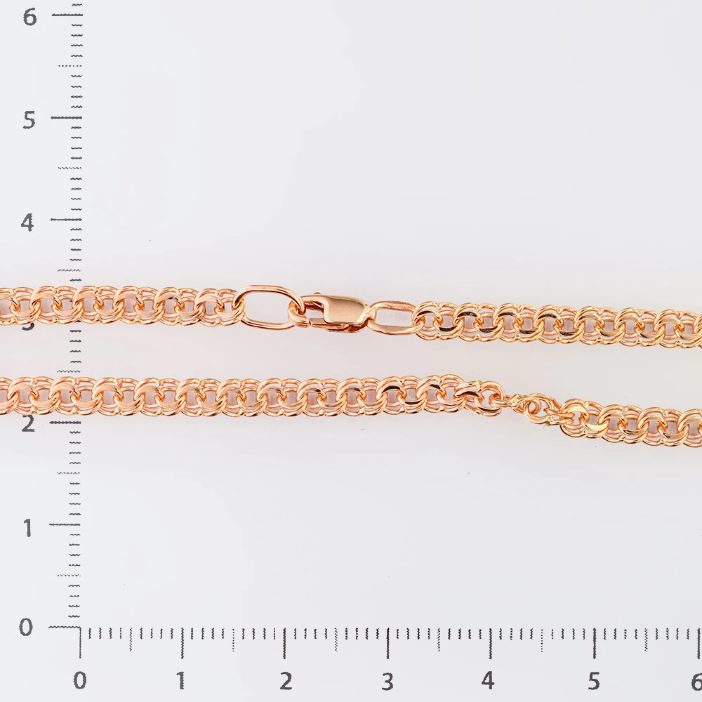 Браслет из красного золота 585 пробы 2