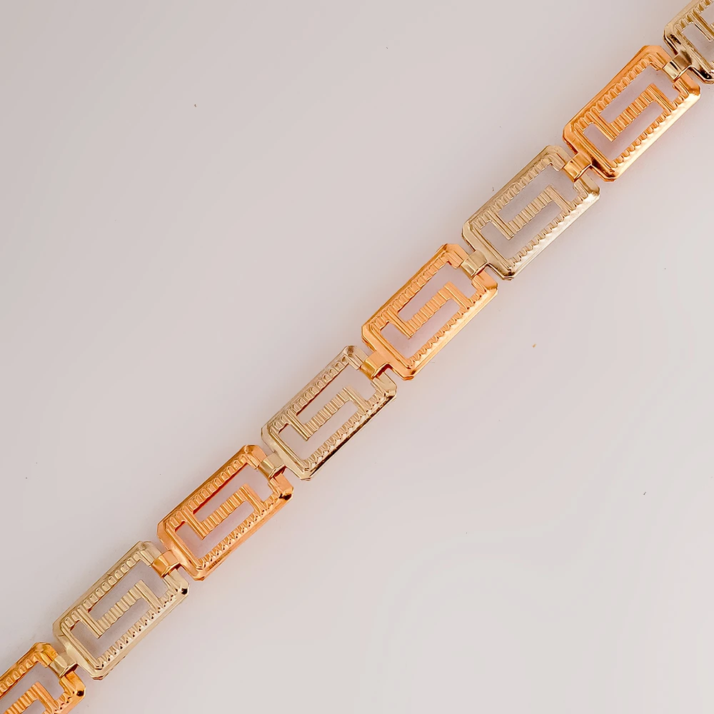 Браслет из красного золота 585 пробы